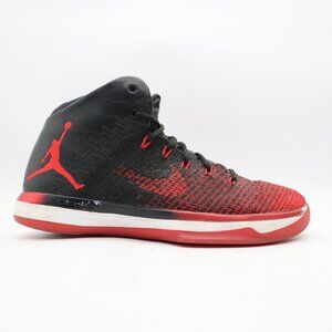 Nike Air Jordan 31 OG Men's Size 8.5 Banned Bred Black Red Sneakers 845037-001